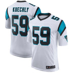 BIPIHUC C.Panthers #59 Luke Kuechly Player White Classic Limited Stitched Jerseys