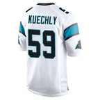 BIPIHUC C.Panthers #59 Luke Kuechly Player White Game Stitched Jerseys