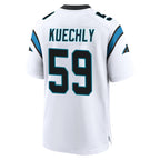 BIPIHUC C.Panthers #59 Luke Kuechly Player White Home Game Stitched Jerseys