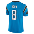 BIPIHUC C.Panthers #8 Jaycee Horn Blue Vapor F.U.S.E. Limited Stitched Jerseys