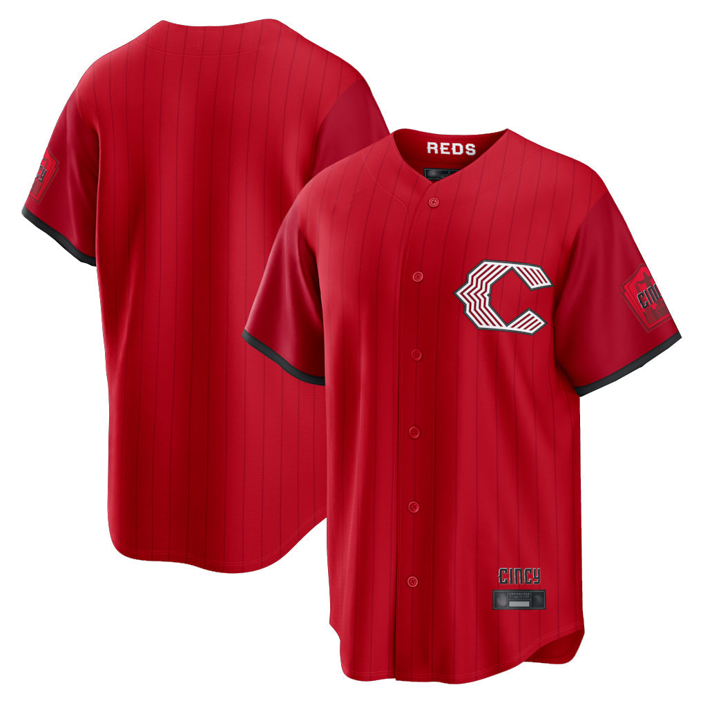 BIPIHUC C.Reds Red 2026 City Connect Home Game Blank Player Stitched Jerseys
