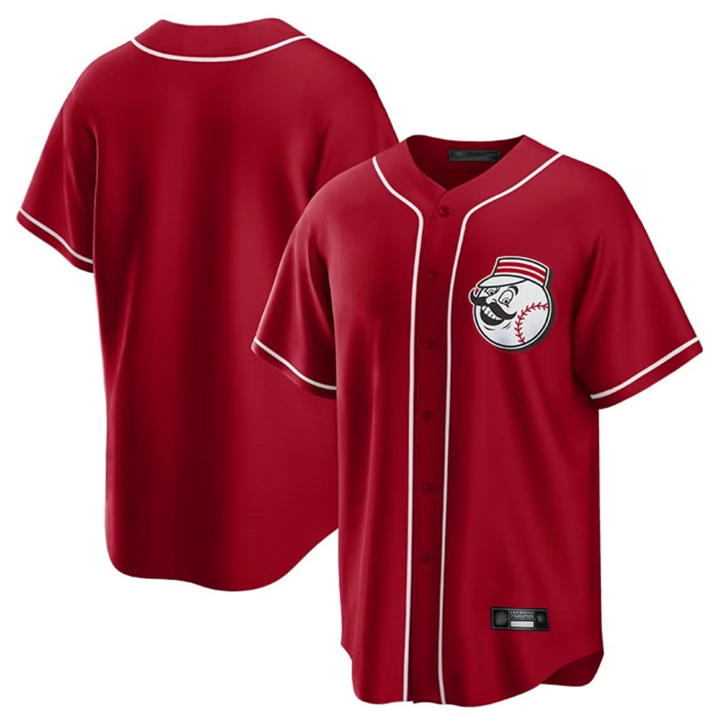 BIPIHUC C.Reds Red Home Game Blank Player Stitched Jerseys