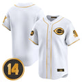 BIPIHUC C.Reds White-Gold Vapor Premier Limited Home Blank Player Stitched Jerseys