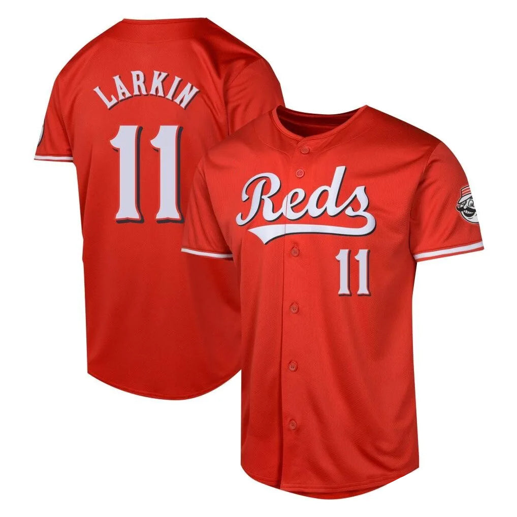 BIPIHUC C.Reds #11 Barry Larkin Player Red 2026 City Connect Limited Home Stitched Jerseys