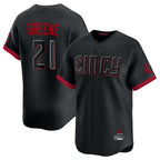BIPIHUC C.Reds #21 Hunter Greene Player Black City Connect Home Limited Stitched Jerseys