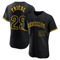 BIPIHUC C.Reds #29 TJ Friedl Player Black Snake Skin City Limited Elite Home Stitched Jerseys