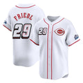 BIPIHUC C.Reds #29 TJ Friedl Player White Speedway Classic Home Limited Stitched Jerseys