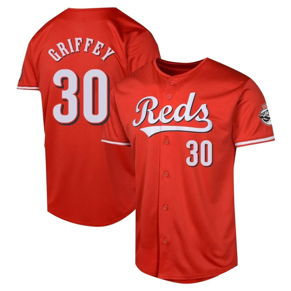 BIPIHUC C.Reds #30 Ken Griffey Player Red 2026 City Connect Limited Home Stitched Jerseys