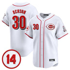 BIPIHUC C.Reds #30 Ken Griffey Player White Vapor Premier Limited Home Stitched Jerseys