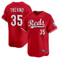 BIPIHUC C.Reds #35 Jose Trevino Player Red Home Limited Stitched Jerseys