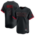 BIPIHUC C.Reds #3 Ke'Bryan Hayes Player Black City Connect Home Limited Stitched Jerseys