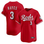BIPIHUC C.Reds #3 Ke'Bryan Hayes Player Red Home Limited Stitched Jerseys