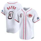 BIPIHUC C.Reds #3 Ke'Bryan Hayes Player White Speedway Classic Home Limited Stitched Jerseys