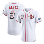 BIPIHUC C.Reds #3 Ke'Bryan Hayes Player White Speedway Classic Limited Elite Home Stitched Jerseys
