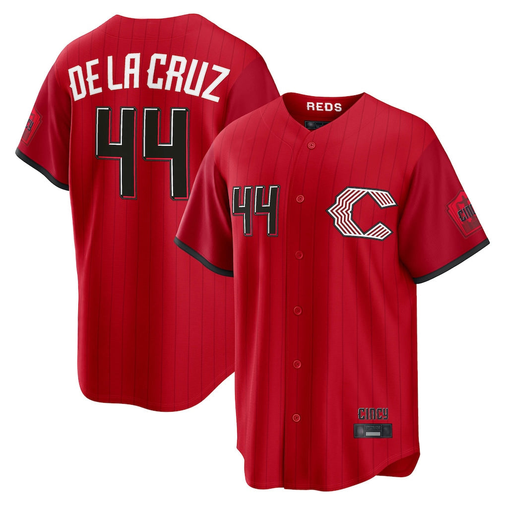 BIPIHUC C.Reds #44 Elly De La Cruz Player Red 2026 City Connect Home Game Stitched Jerseys