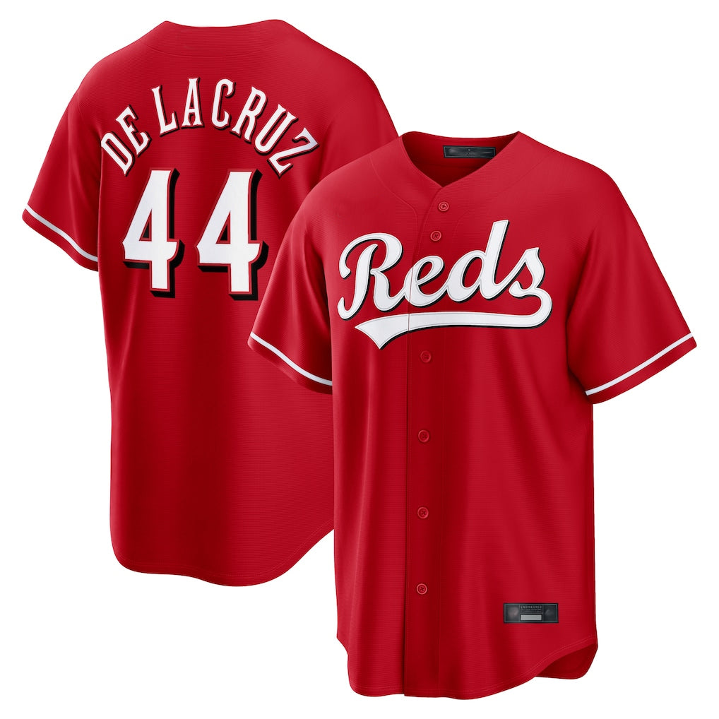 BIPIHUC C.Reds #44 Elly De La Cruz Player Red Home Game Stitched Jerseys