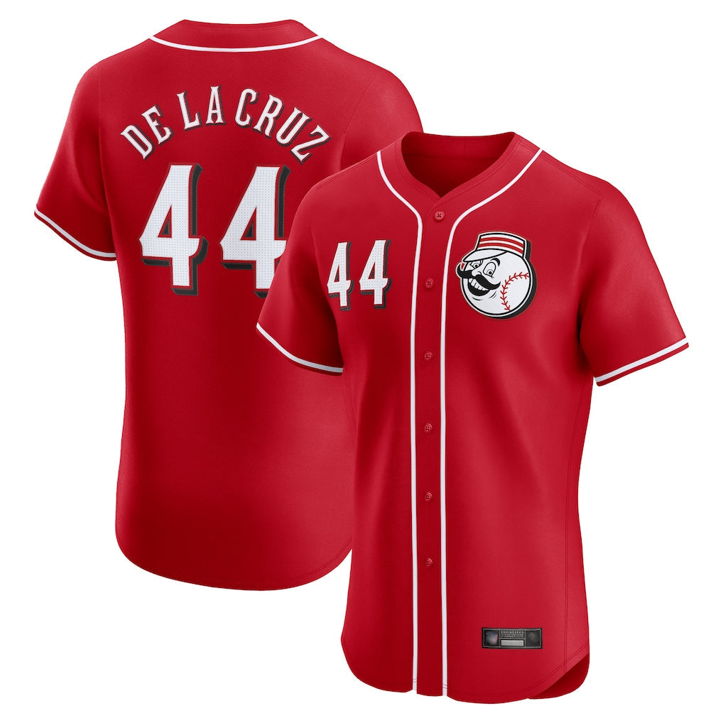BIPIHUC C.Reds #44 Elly De La Cruz Player Red Limited Elite Home Game Stitched Jerseys