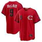 BIPIHUC C.Reds #9 Matt McLain Player Red 2026 City Connect Home Game Stitched Jerseys
