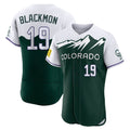 BIPIHUC C.Rockies #19 Charlie Blackmon Player Green City Connect Limited Elite Home Stitched Jerseys