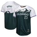 BIPIHUC C.Rockies #23 Kris Bryant Player Green City Connect Limited Home Game Stitched Jerseys