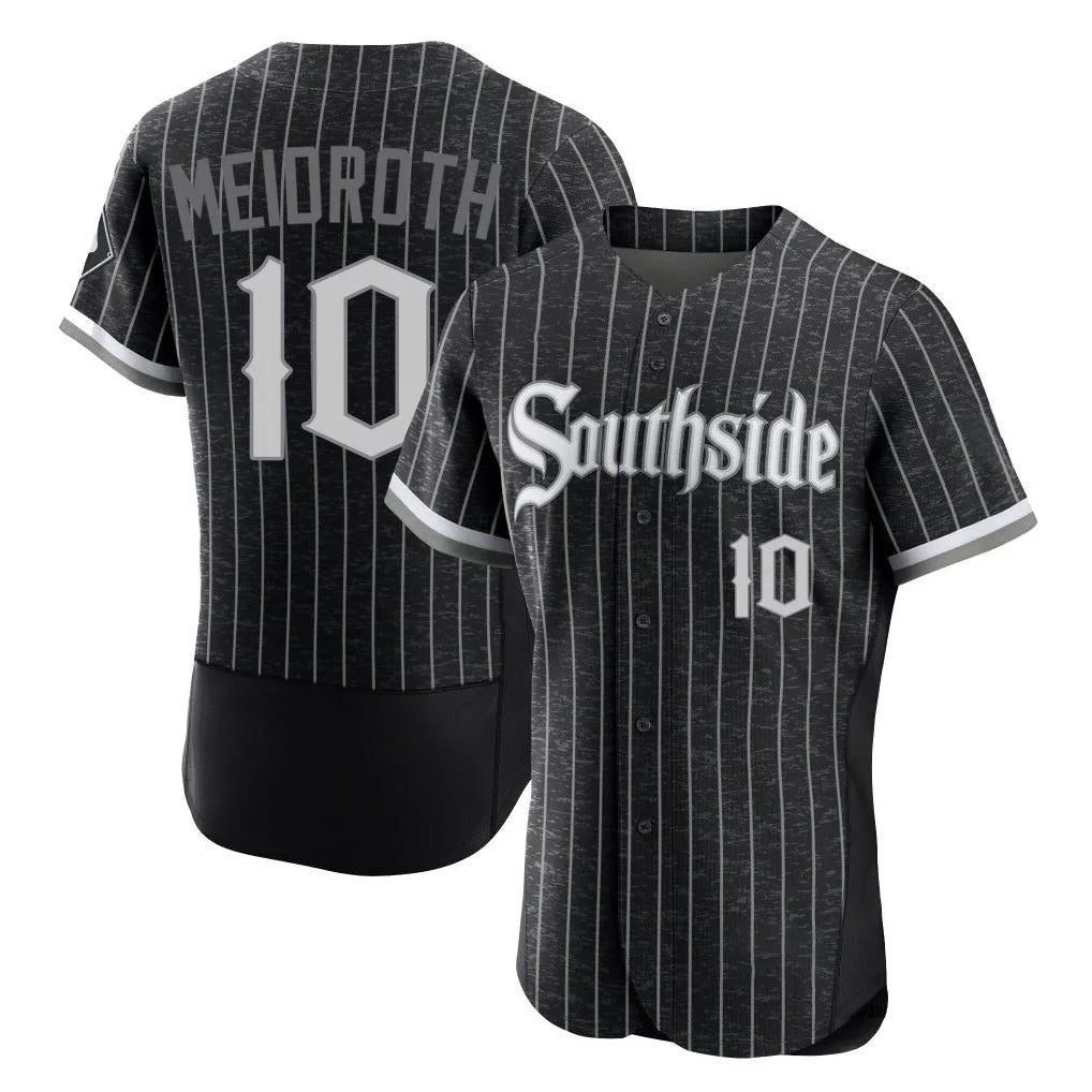 BIPIHUC C.White Sox #10 Chase Meidroth Player Black City Connect Limited Elite Home Stitched Jerseys