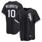 BIPIHUC C.White Sox #10 Chase Meidroth Player Black Home Game Stitched Jerseys