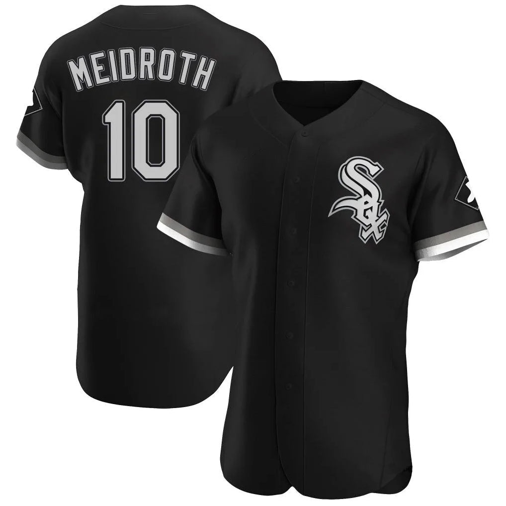 BIPIHUC C.White Sox #10 Chase Meidroth Player Black Limited Elite Home Stitched Jerseys