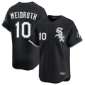 BIPIHUC C.White Sox #10 Chase Meidroth Player Black Limited Home Stitched Jerseys