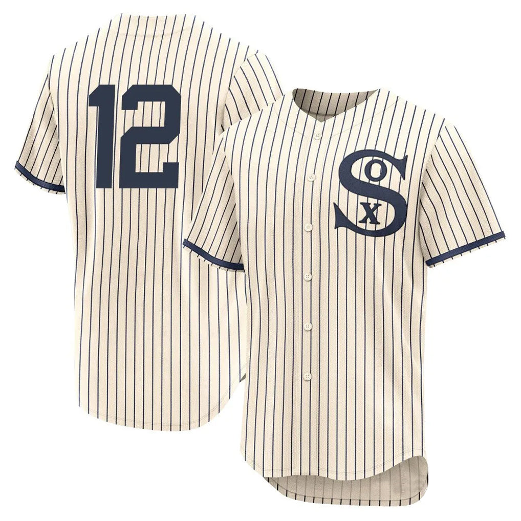 BIPIHUC C.White Sox #12 Colson Montgomery Player Cream Field of Dreams Limited Elite Home Stitched Jerseys