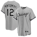 BIPIHUC C.White Sox #12 Colson Montgomery Player Gray Home Game Stitched Jerseys