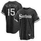 BIPIHUC C.White Sox #15 Sean Newcomb Player Black City Connect Home Game Stitched Jerseys