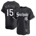 BIPIHUC C.White Sox #15 Sean Newcomb Player Black City Connect Limited Home Stitched Jerseys