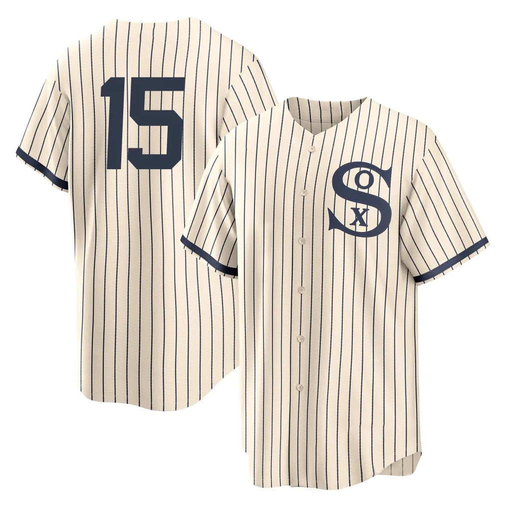 BIPIHUC C.White Sox #15 Sean Newcomb Player Cream Field of Dreams Home Game Stitched Jerseys