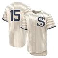 BIPIHUC C.White Sox #15 Sean Newcomb Player Cream Field of Dreams Limited Elite Home Stitched Jerseys