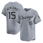 BIPIHUC C.White Sox #15 Sean Newcomb Player Gray Road Limited Home Stitched Jerseys