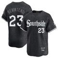 BIPIHUC C.White Sox #23 Andrew Benintendi Player Black City Connect Limited Home Stitched Jerseys