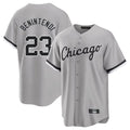 BIPIHUC C.White Sox #23 Andrew Benintendi Player Gray Home Game Stitched Jerseys
