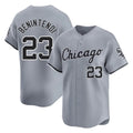 BIPIHUC C.White Sox #23 Andrew Benintendi Player Gray Road Limited Home Stitched Jerseys