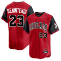BIPIHUC C.White Sox #23 Andrew Benintendi Player Red City Connect Limited Home Stitched Jerseys
