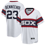 BIPIHUC C.White Sox #23 Andrew Benintendi Player White T-shirt Home Game Stitched Jerseys