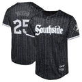BIPIHUC C.White Sox #25 Andrew Vaughn Player Black City Connect Home Game Stitched Jerseys
