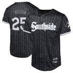 BIPIHUC C.White Sox #25 Andrew Vaughn Player Black City Connect Home Game Stitched Jerseys