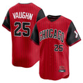 BIPIHUC C.White Sox #25 Andrew Vaughn Player Red City Connect Limited Home Stitched Jerseys