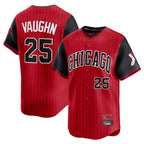 BIPIHUC C.White Sox #25 Andrew Vaughn Player Red City Connect Limited Home Stitched Jerseys