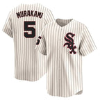 BIPIHUC C.White Sox #5 Munetaka Murakami Player Cream Cooperstown Collection Limited Home Stitched Jerseys