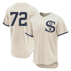 BIPIHUC C.White Sox #72 Carlton Fisk Player Cream Field of Dreams Limited Elite Home Stitched Jerseys