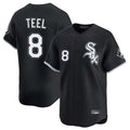 BIPIHUC C.White Sox #8 Kyle Teel Player Black Limited Home Stitched Jerseys