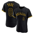 BIPIHUC C.White Sox #8 Kyle Teel Player Black Snake Skin City Limited Elite Home Stitched Jerseys