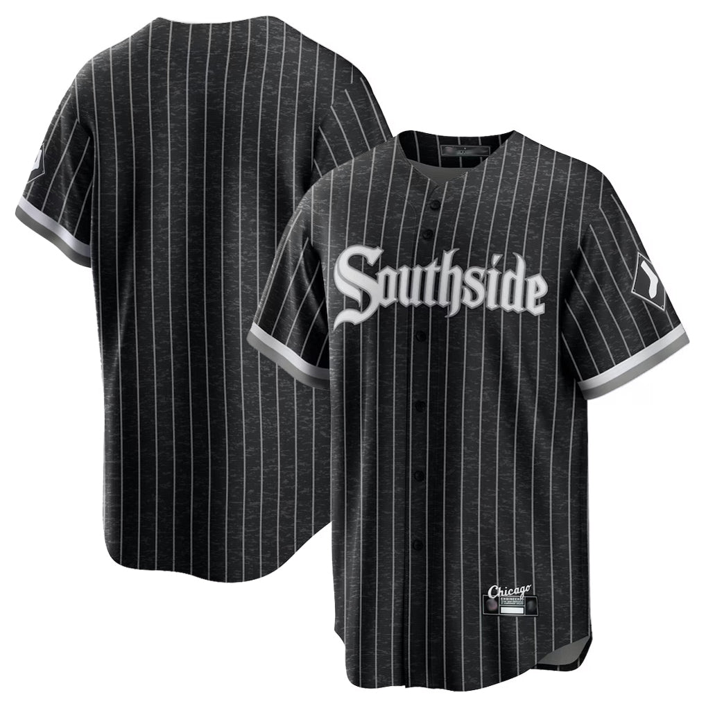 BIPIHUC C.White Sox ## White Sox Blank Player Black City Connect Home Game Stitched Jerseys