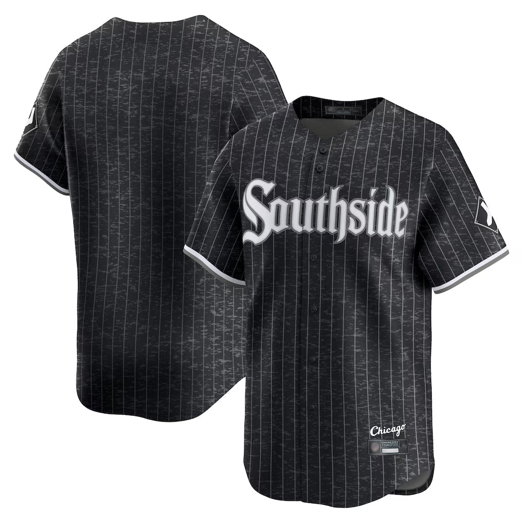 BIPIHUC C.White Sox ## White Sox Blank Player Black City Connect Limited Home Stitched Jerseys